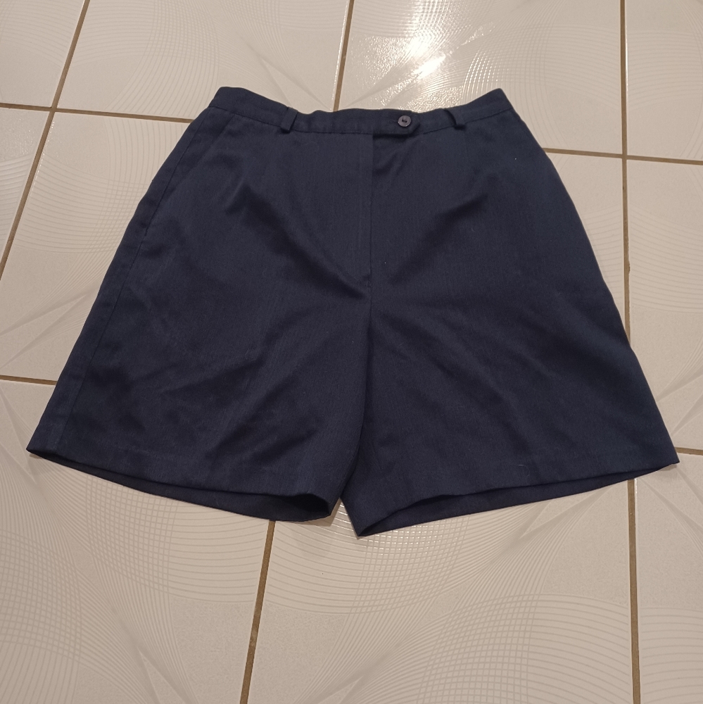 4/$60 Navy Blue Dress Shorts - Size 6